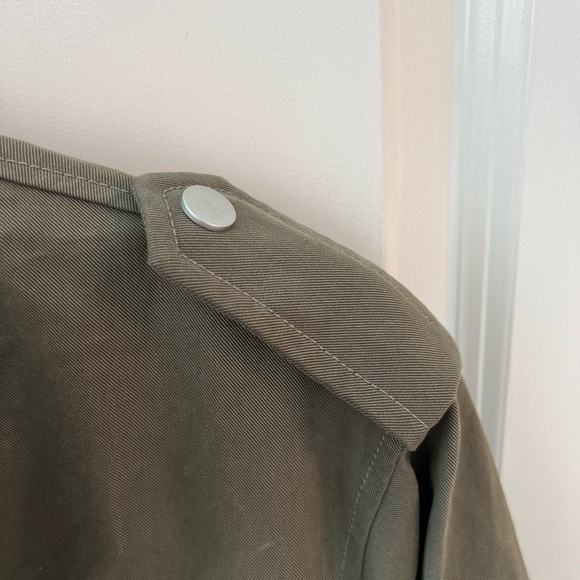 See U Soon Olive Green Lightweight Jacket Size Small NWT - Picture 9 of 16